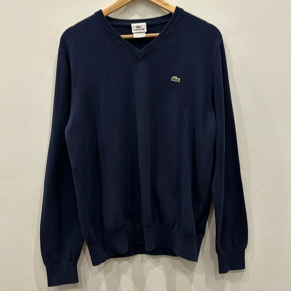 Men's Regular-Fit Solid V-Neck Sweater